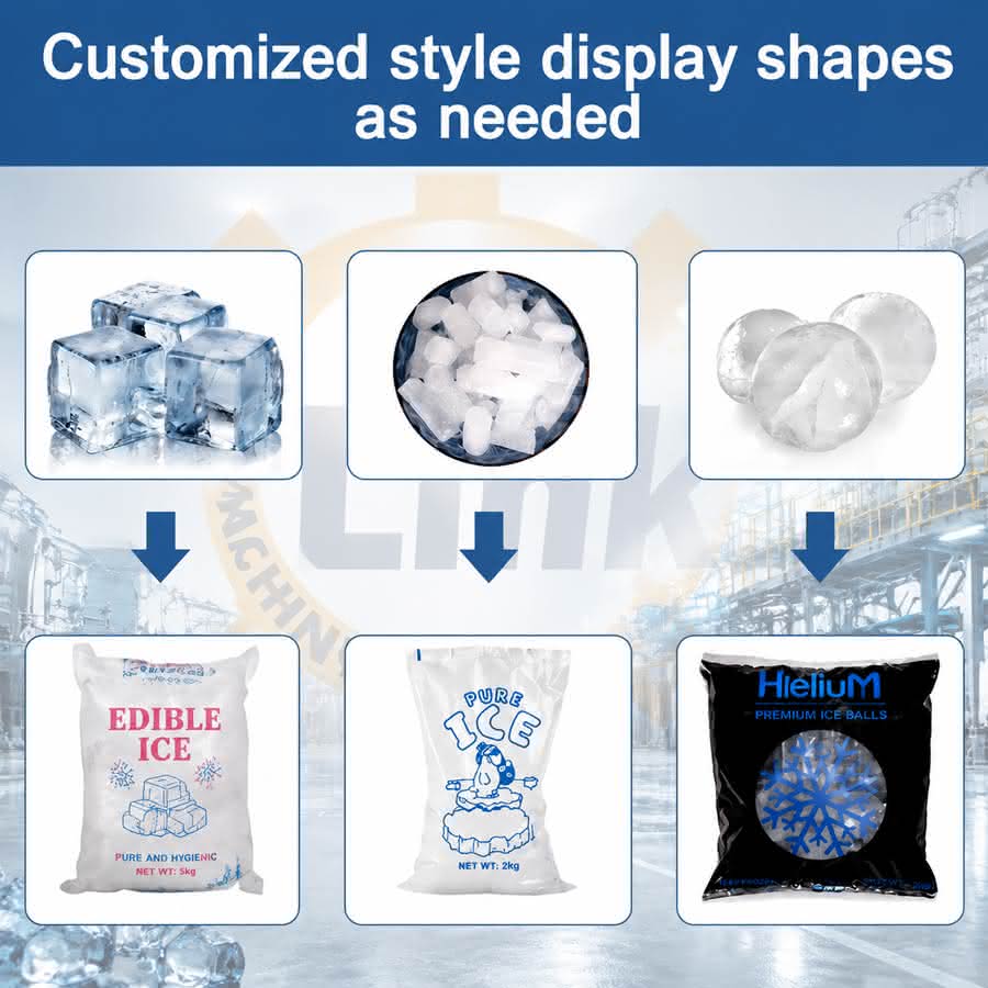 tube ice packing machine