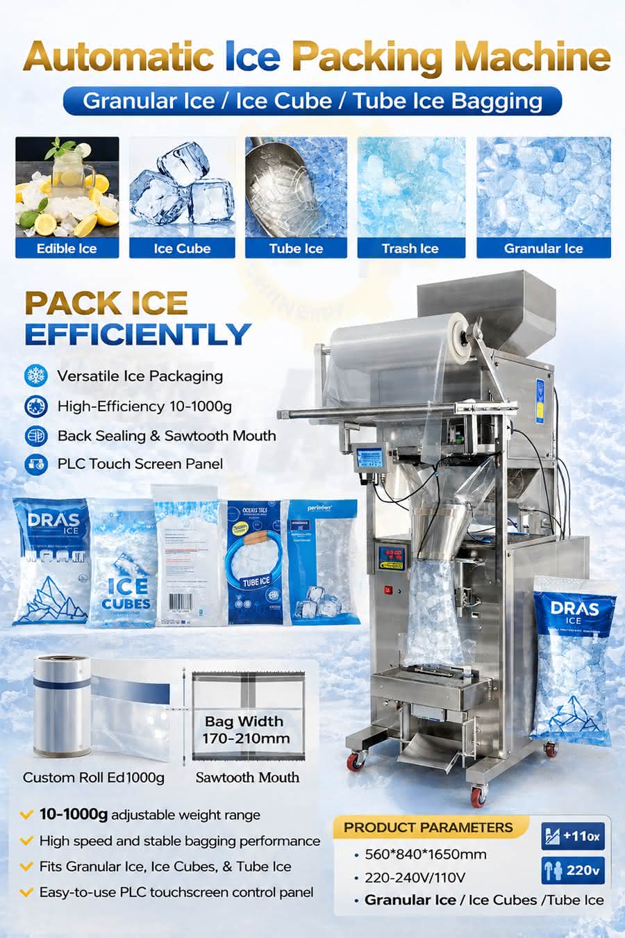 ice packing machine