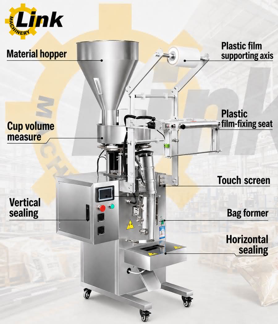 automatic snack packaging machine