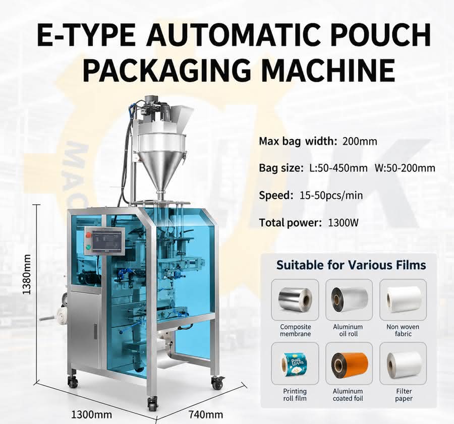 washing powder packaging machine