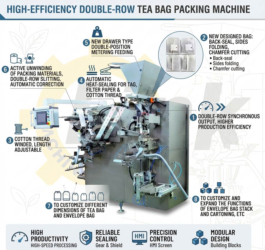 tea bag packaging machine