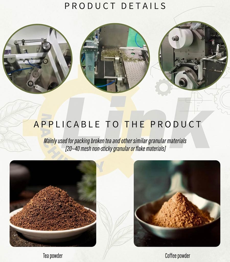 small tea bag packaging machine
