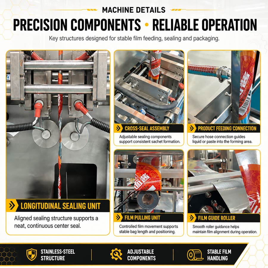 dipping sauce packaging machine