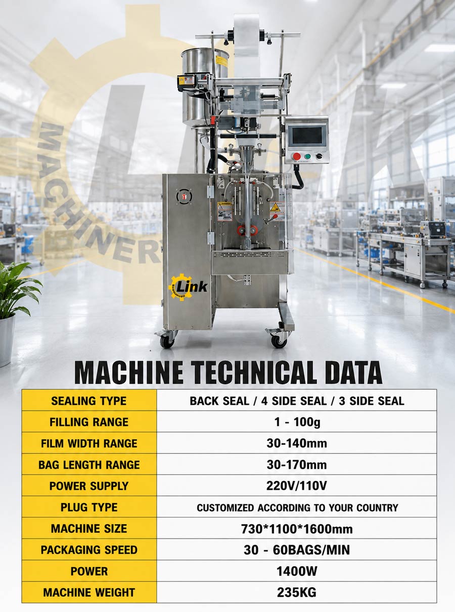 sauce packaging machine