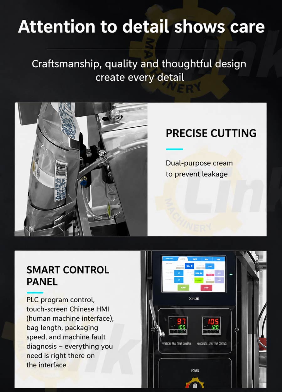 small sauce packaging machine