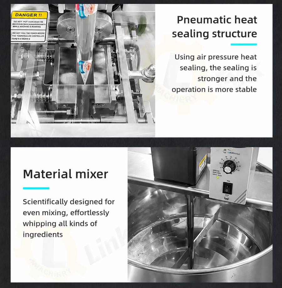 small sauce packaging machine