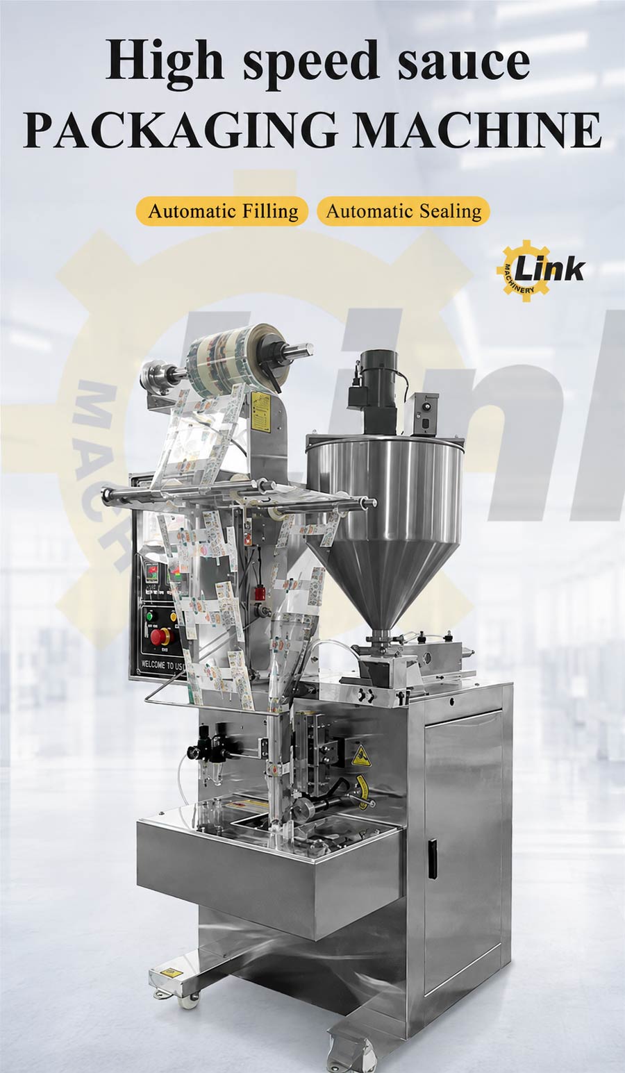 sauce packaging machine