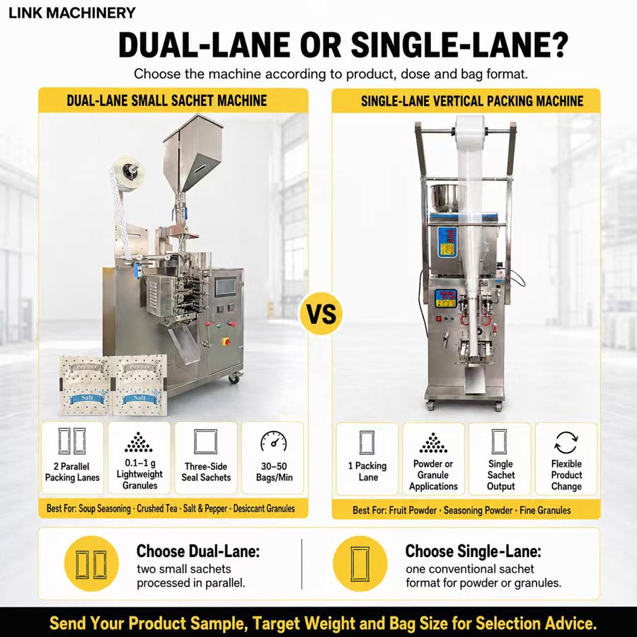 automatic rice packaging machine