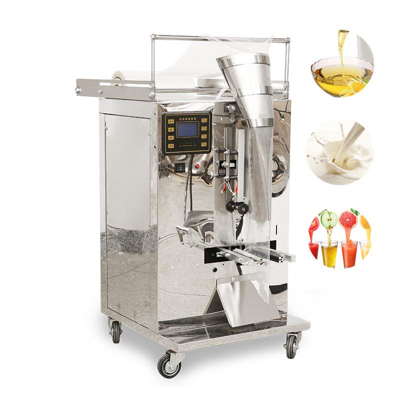 Automatic water juice oil liquid stick pack sachet pouch packing machine price