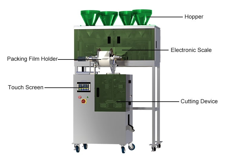 Tea machine packaging machinery automatic line production of tea bag