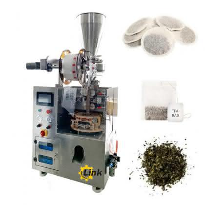 High speed tea packaging machine, nylon triangular bag tea packaging machine