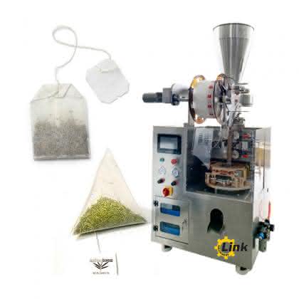 High speed tea packaging machine, nylon triangular bag tea packaging machine