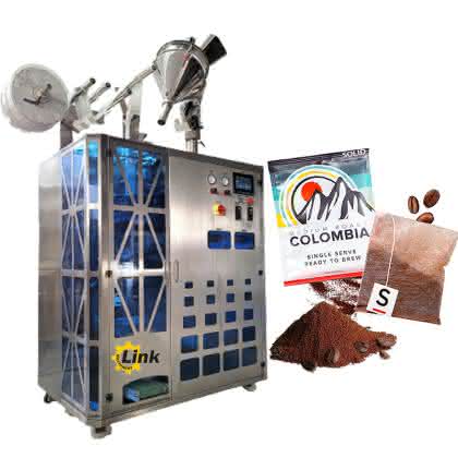 Coffee bag packing machine