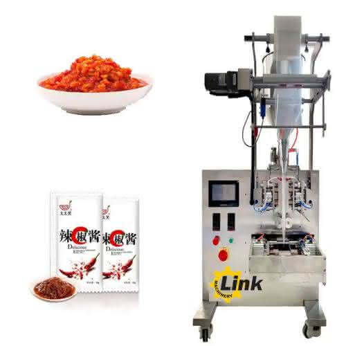 Liquid paste packaging machine