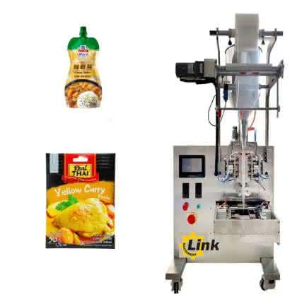 Liquid paste packaging machine