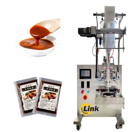Liquid paste packaging machine