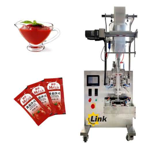 Liquid paste packaging machine