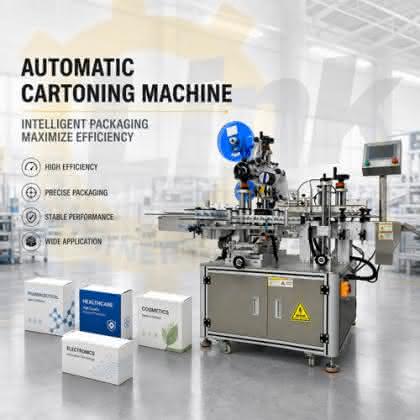 automatic corner labeling machine