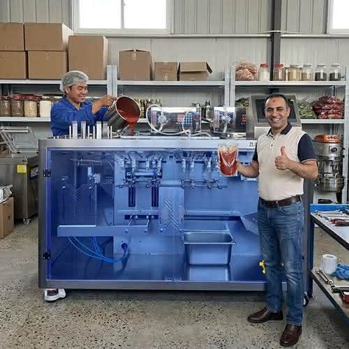 sauce packaging machine