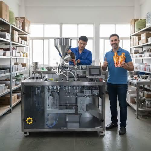 liquid packaging machine