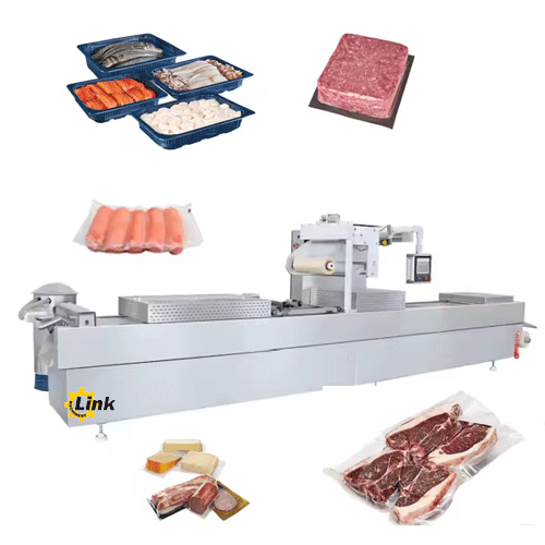 Meat Packaging Solutions: Advanced Vacuum Thermoforming Tray Sealer