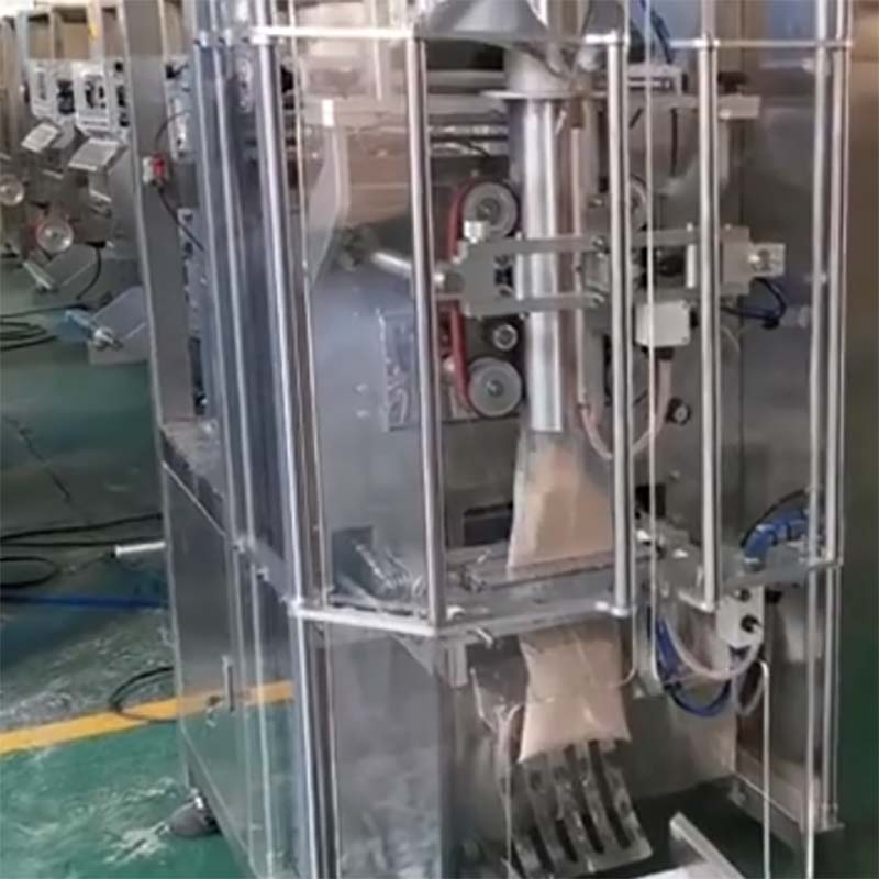High speed packaging machine for large gram weight sub packaging powder