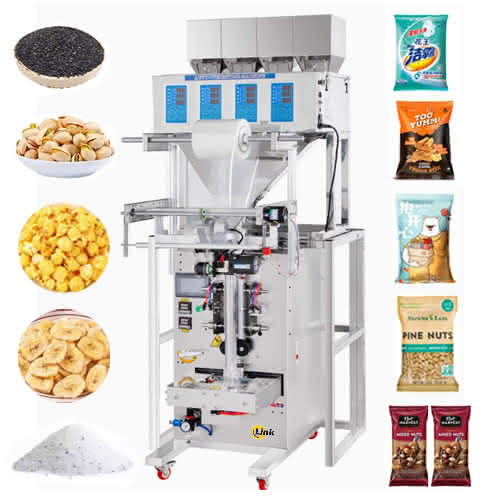 Dry food packaging machine solution: for nuts and cashews packaging