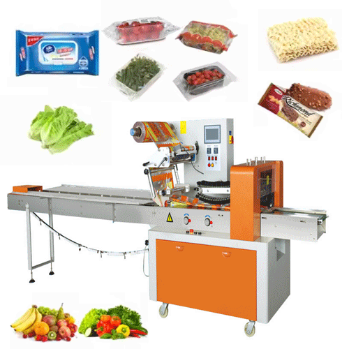 Biscuit packaging machine is a new way of pillow packaging machine